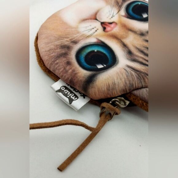 Free Kitty Cat Coin Purse Kids Girls Women - Picture 4 of 9